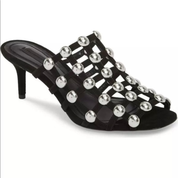 Alexander Wang Sofia Mules studded size 37 - Picture 2 of 7